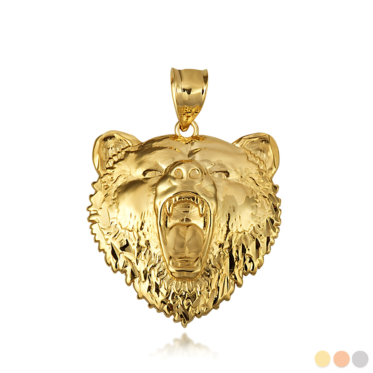 Grizzly Bear Necklace - Free Shipping For New Users - Temu United Kingdom