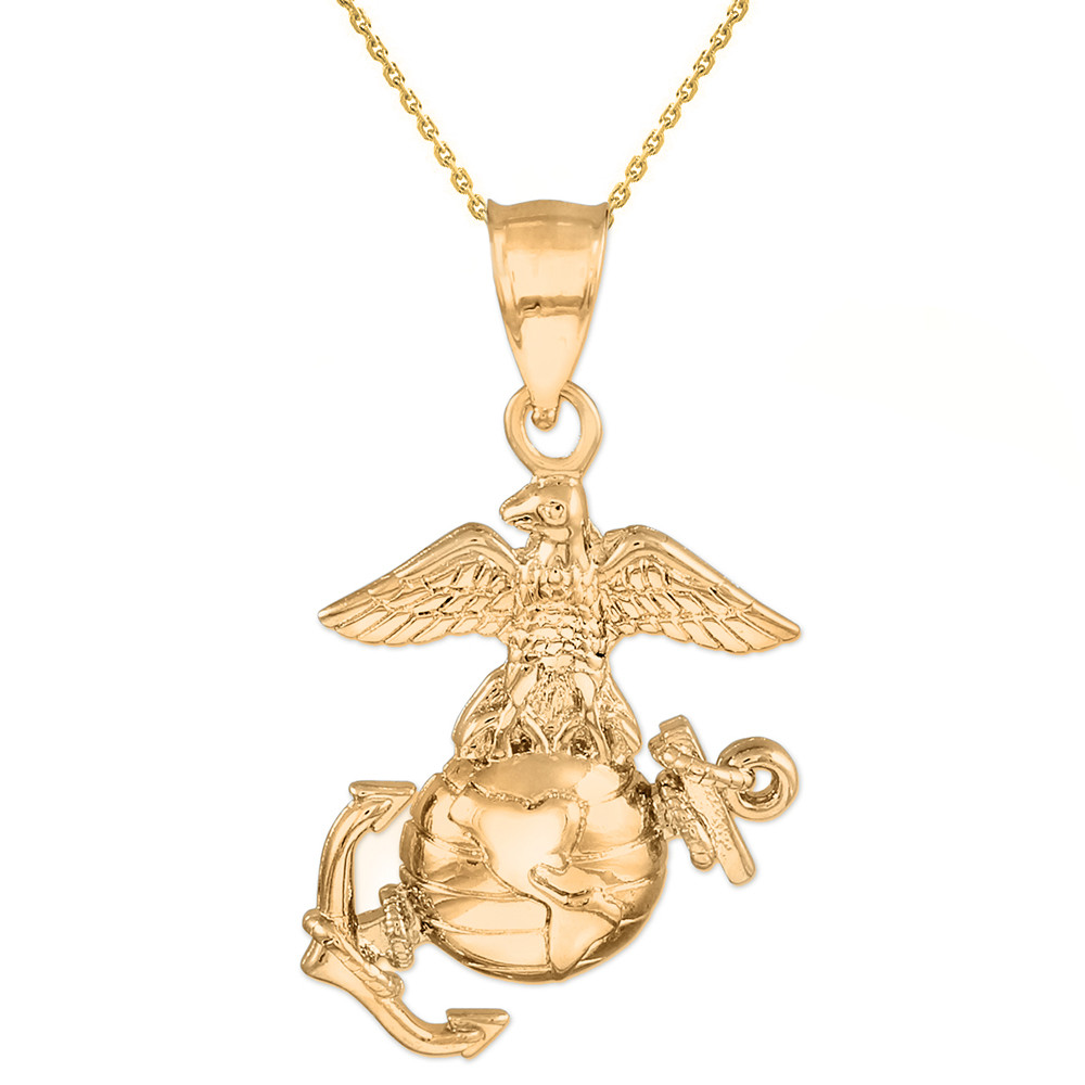 Gold US Marine Corps (Large)