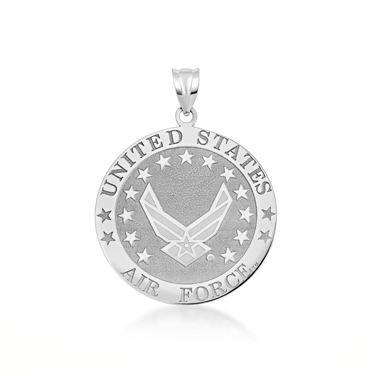 【AFB】LOGO NECKLACE SILVER 925 Sterling Silver United States Air Force Emblem
