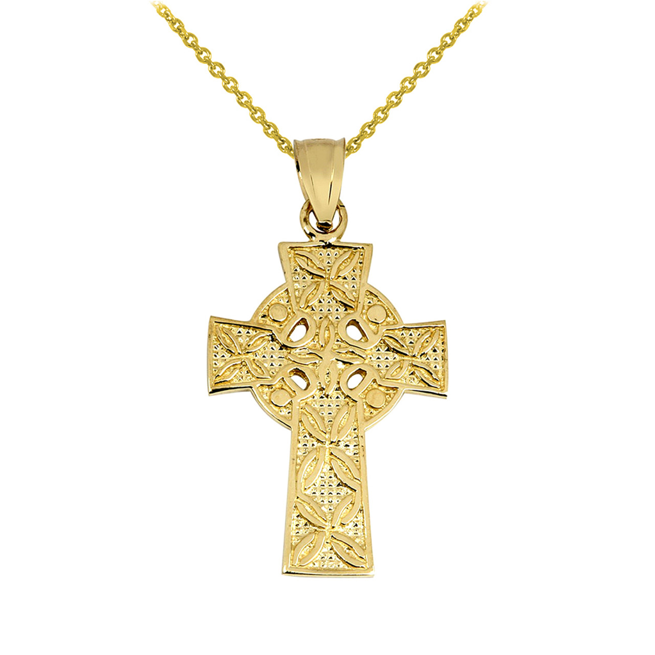 Irish necklace gold clearance
