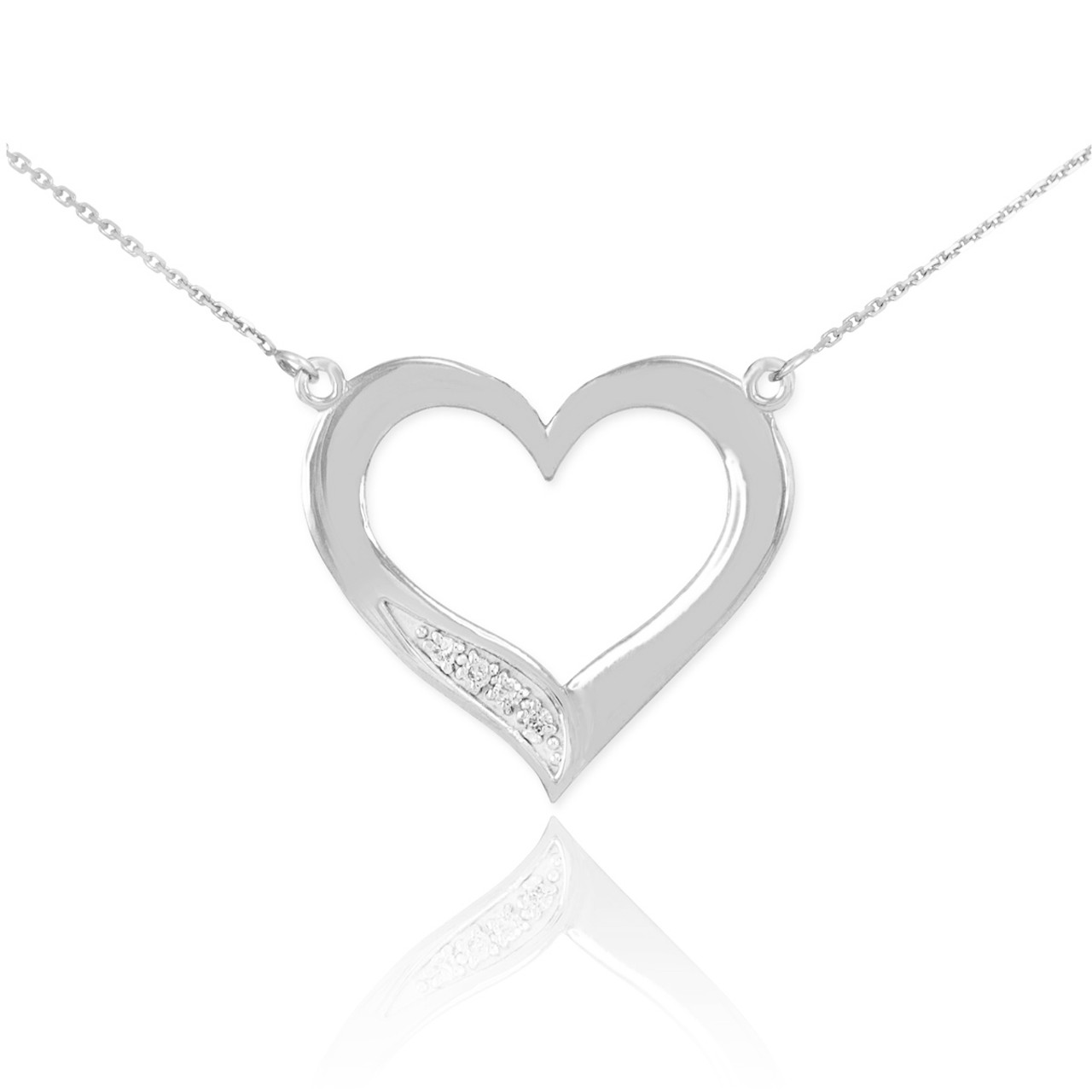 diamond number 7 necklace