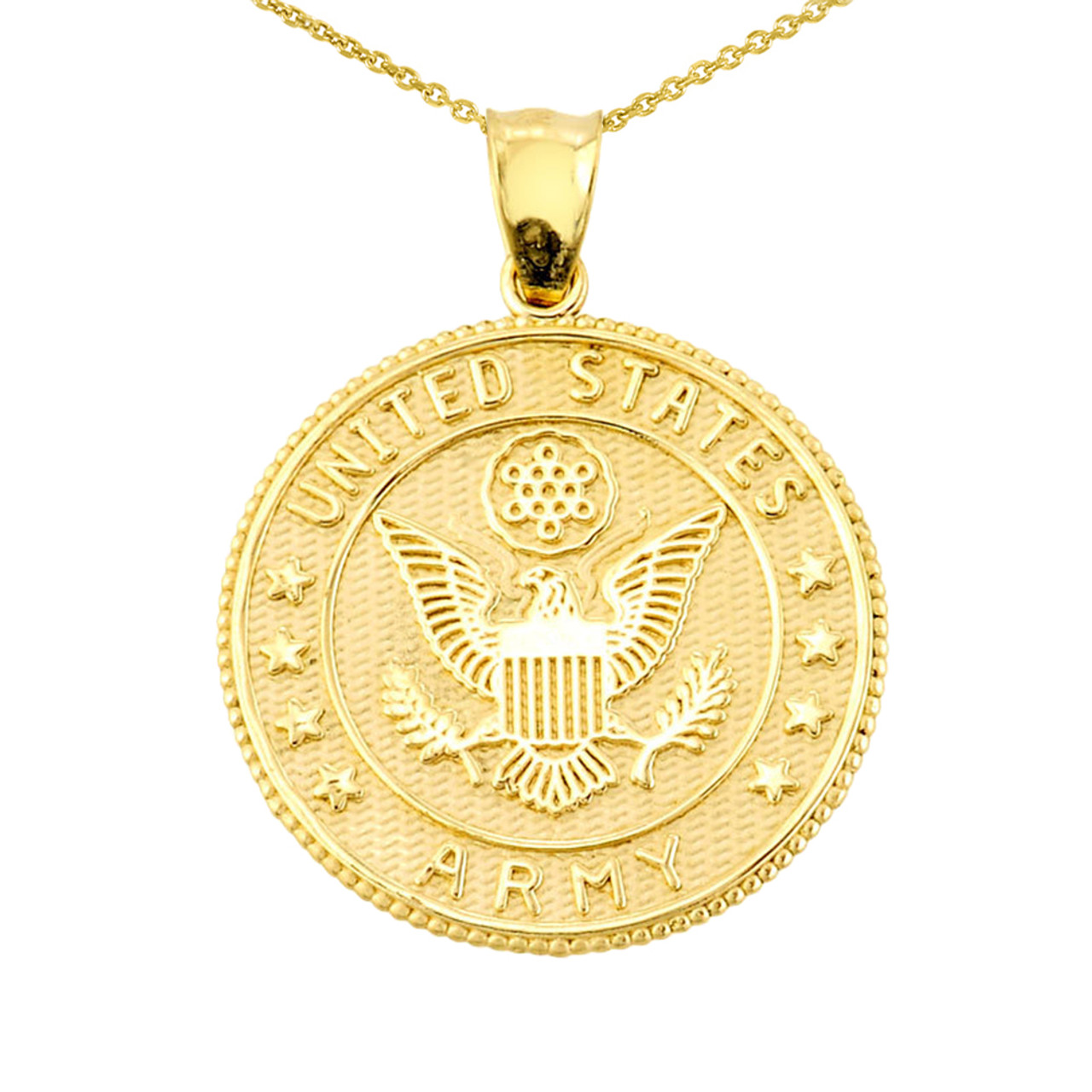 st michael marine corps necklace