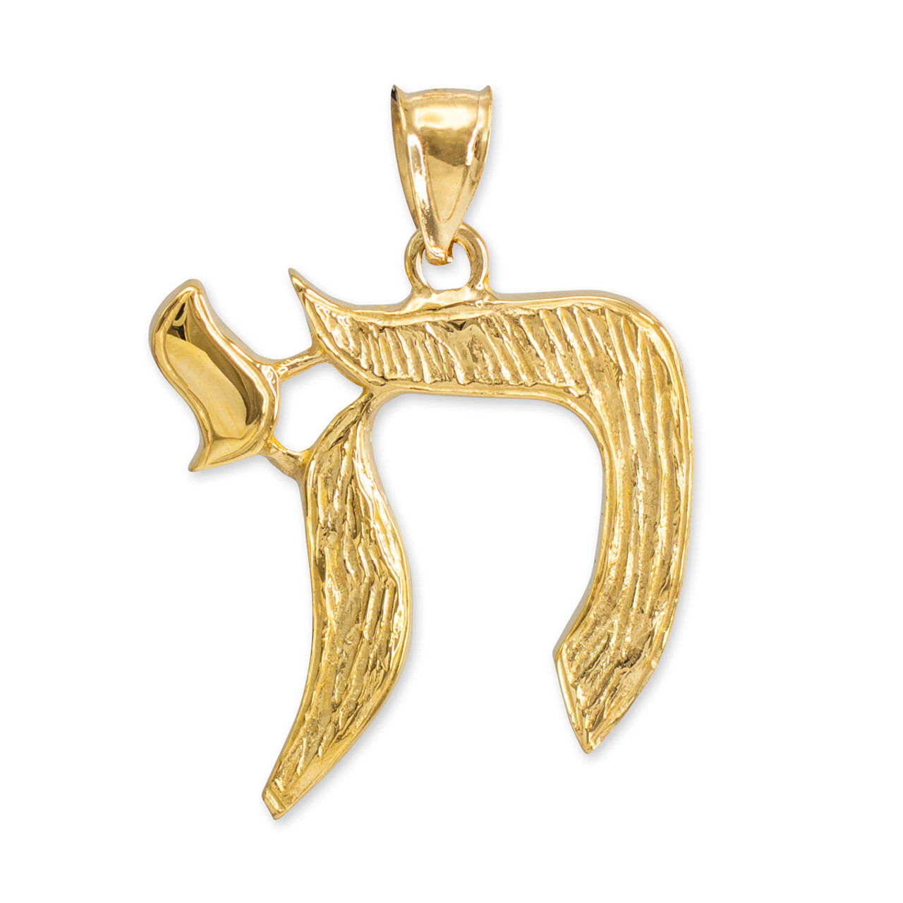 Chai gold Necklace ✫ HOTCROWN Fine Jewelry