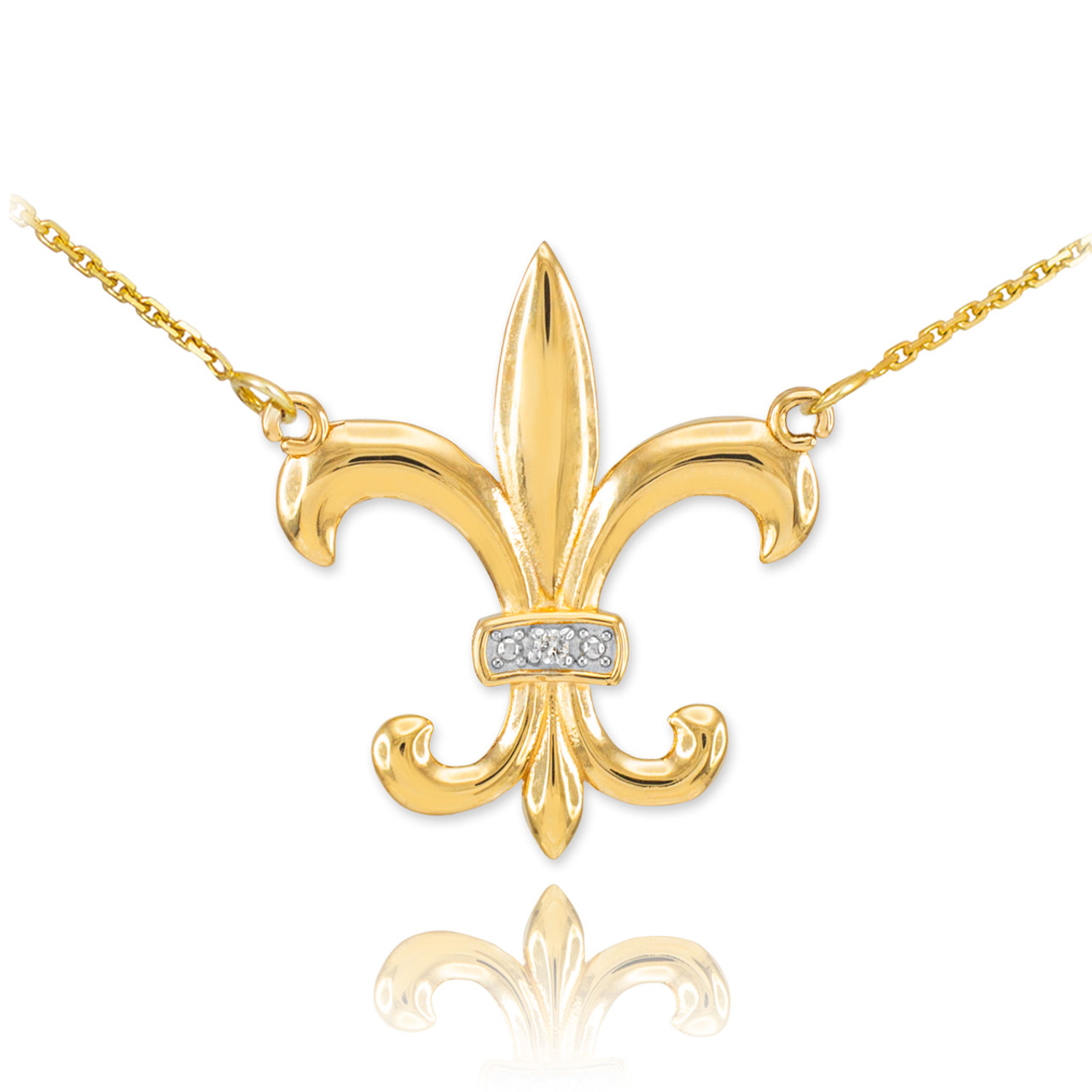 Fleur de lis necklace meaning clearance