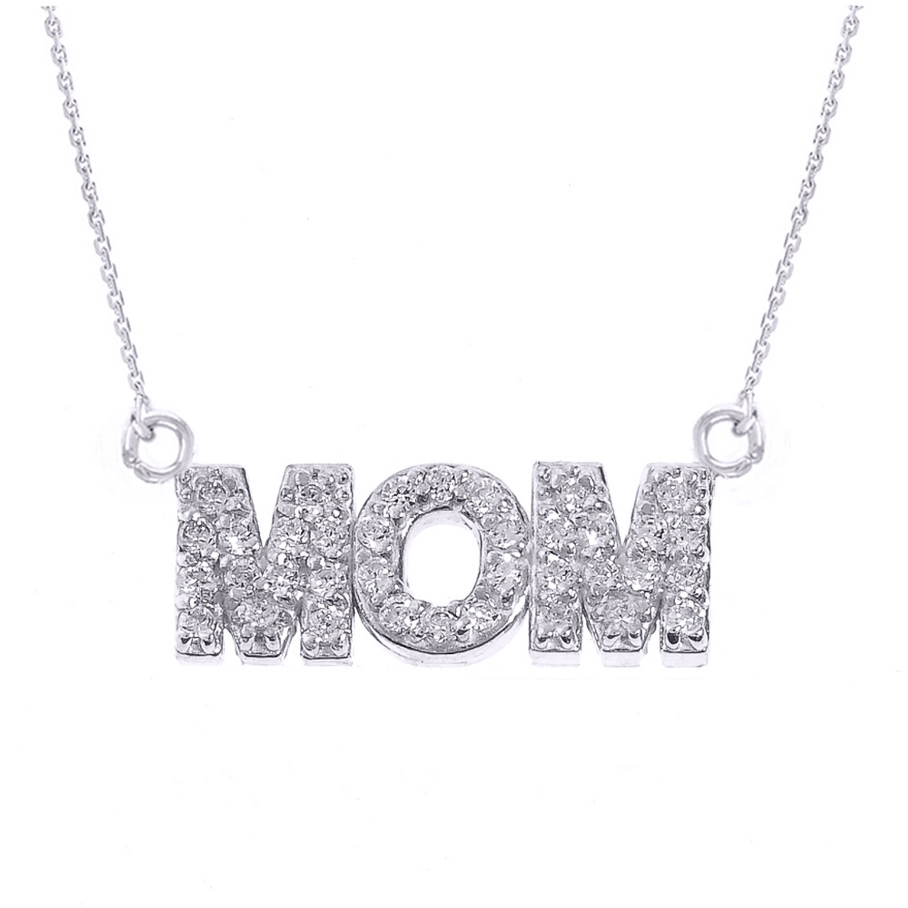 mom pendant necklace