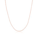10K/14K Rose Gold Rolo Chain Necklace