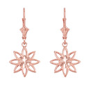 Polished Daisy Earrings(Available in Yellow/Rose/White Gold)