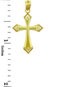 Yellow Gold Cross Pendant - The Victory Cross