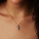 Silver Saint Michael Pendant Necklace