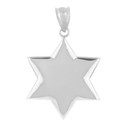 Solid Gold Star Pendant Necklace (Available in Yellow/Rose/White Gold)