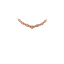 14K Rose Gold XOXO Necklace