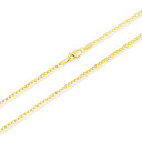 1.68mm Yellow Gold Men’s Miami Cuban Link Chain Necklace clasp
