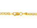 Flat Mariner Gold Chain 2.63mm