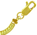 Yellow Gold Bracelet - The Smooth Peace Bracelet
