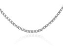 Gold Chains: Box Link White Gold Chain 0.92mm