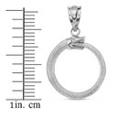 Solid White Gold  Egyptian Alchemy Ouroboros Snake Circle Pendant Necklace