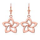 Flower Earrings(Available in Yellow/Rose/White Gold)