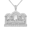 The Last Supper Pendant Necklace in Sterling Silver