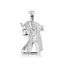 Gold Cleopatra Egyptian Queen Pendant Necklace(Available in Yellow/Rose/White)