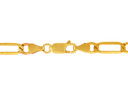 Gold Chains: Hollow Figaro 10K Gold Chain 3.24mm