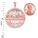 The Last Supper Medallion in Rose Gold