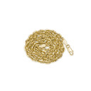 Gold Chains: Rope Solid Gold Chain 2.5mm