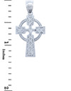 Sterling Silver Irish Cross Pendant