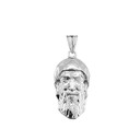 Saint Charbel/Sharbel Makhlouf Pendant Necklace in Sterling Silver