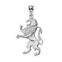 Lion of Judah Pendant Necklace in Gold (Yellow/Rose/White)