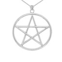 XL Pentagram Pendant in Gold (Yellow/Rose/White)