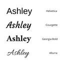 font names 