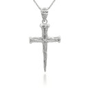 white-gold-nail-cross-pendant-necklace