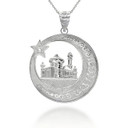 white-gold-crescent-moon-star-mosque-with-islamic-Characters-pendant-necklace