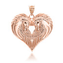 rose-gold-heart-horse-pendant