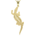 Gold Alligator Necklace