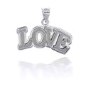 Silver Love Pendant