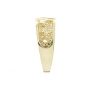 Yellow Gold Lucky Talisman Ring