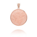Rose Gold Alexander the Great Medallion Coin