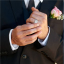 Silver Two Cut Signet Ring