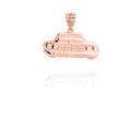 Rose Gold Classic Car Pendant