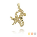 Yellow Gold Seahorse Pendant