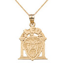 Zodiac Sign Leo Pendant Necklace