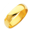 Yellow Gold Polished Wedding Band Ring