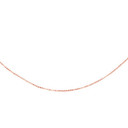 14K Rose Gold Bead Chain