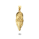 Gold Viking Odin Head Norse Pendant Necklace (Available in Yellow/Rose/White Gold)