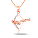 【HYERES LOR】22FW★ Cupid 14K bow part 2 dia necklace HYERES LOR】22FW☆ Cupid 14K bow part 2 dia necklace