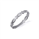 .925 Sterling Silver Christian Ichthys Jesus Fish Band Ring