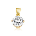 Gold Custom Birthstone Necklace