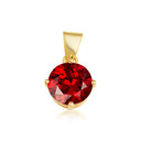 Gold Custom Birthstone Necklace