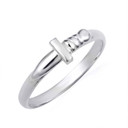 .925 Sterling Silver Sword Band Ring